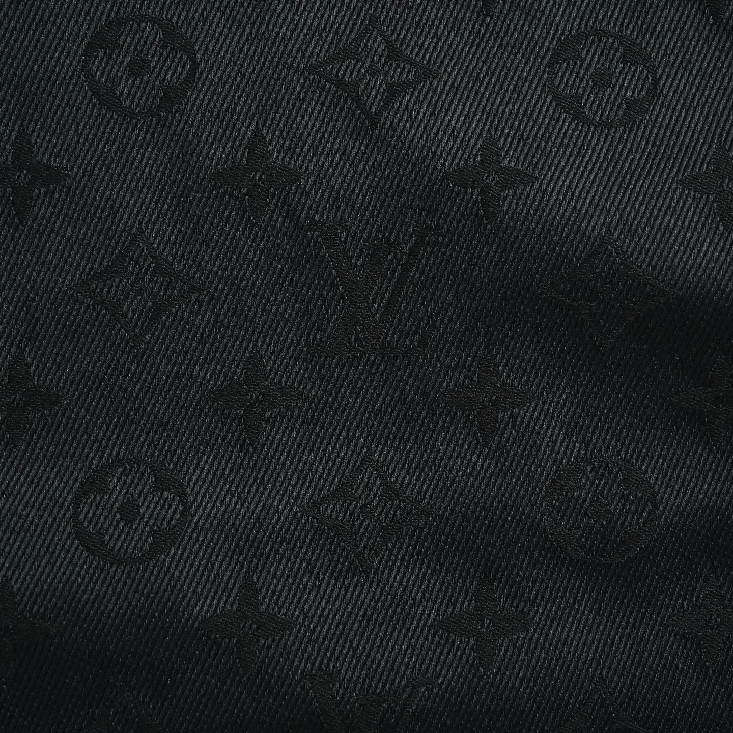 Louis Vuitton/Louis Vuitton checkerboard leather collar double-sided belted jacket